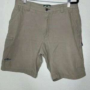 Arborwear Tree Climbers cotton monogrammed shorts size 34